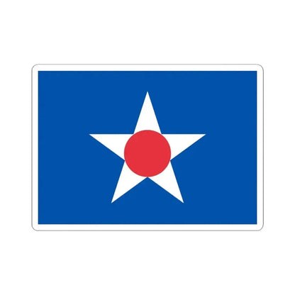 Flag of Asahikawa Hokkaido Japan - STICKER Vinyl Kiss-Cut Decal 4 Inch White - The Sticker Space