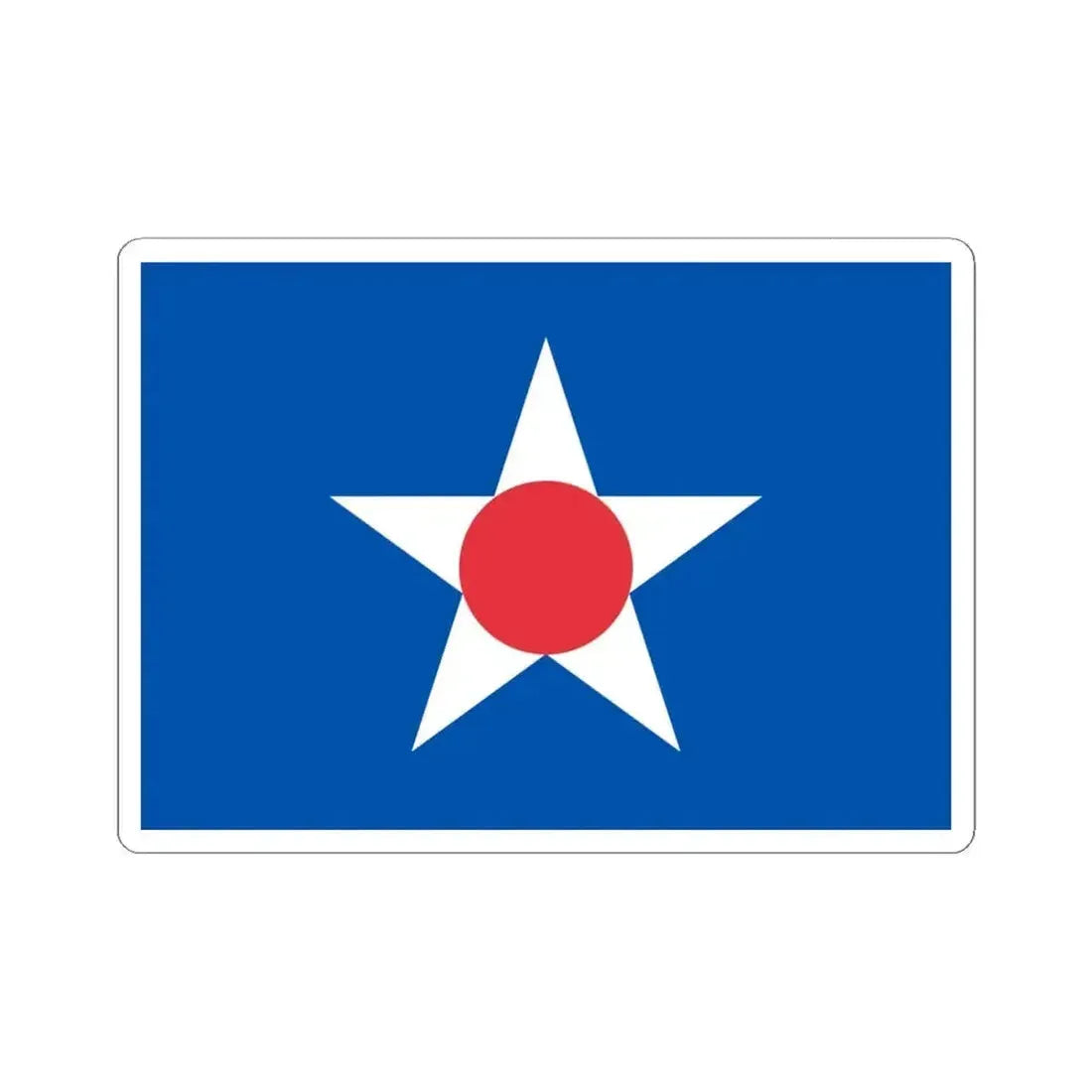 Flag of Asahikawa Hokkaido Japan - STICKER Vinyl Kiss-Cut Decal 6 Inch White - The Sticker Space