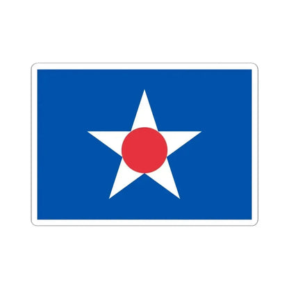 Flag of Asahikawa Hokkaido Japan - STICKER Vinyl Kiss-Cut Decal 6 Inch White - The Sticker Space