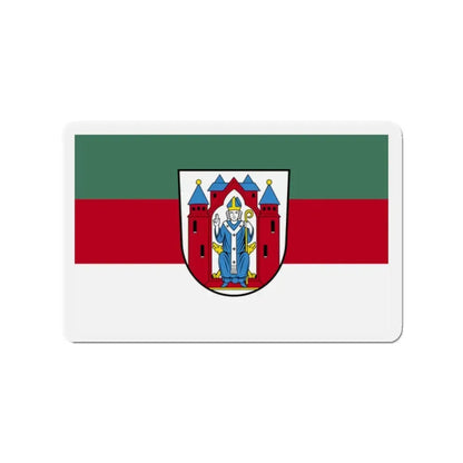 Flag of Aschaffenburg 2 Germany - Refrigerator Magnet 2 Inch - The Sticker Space