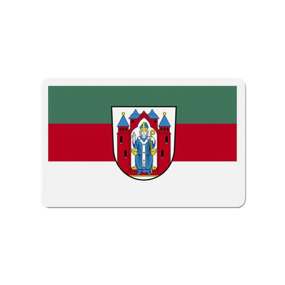 Flag of Aschaffenburg 2 Germany - Refrigerator Magnet 3 Inch - The Sticker Space