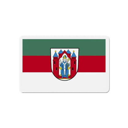 Flag of Aschaffenburg 2 Germany - Refrigerator Magnet 4 Inch - The Sticker Space