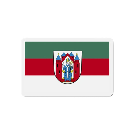 Flag of Aschaffenburg 2 Germany - Refrigerator Magnet 6 Inch - The Sticker Space