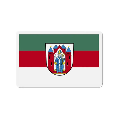 Flag of Aschaffenburg 2 Germany - Refrigerator Magnet - The Sticker Space
