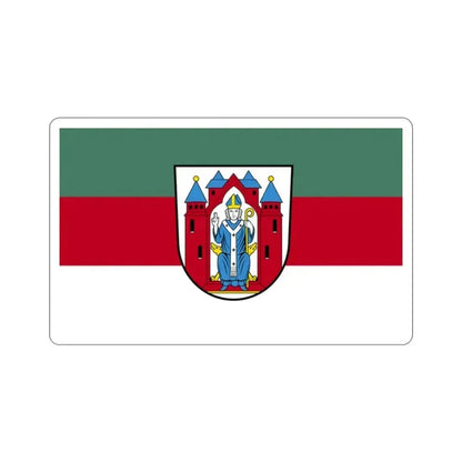 Flag of Aschaffenburg 2 Germany STICKER Vinyl Die-Cut Decal 2 Inch - The Sticker Space