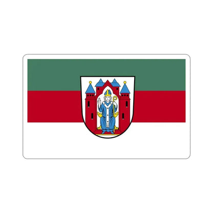 Flag of Aschaffenburg 2 Germany STICKER Vinyl Die-Cut Decal 3 Inch - The Sticker Space
