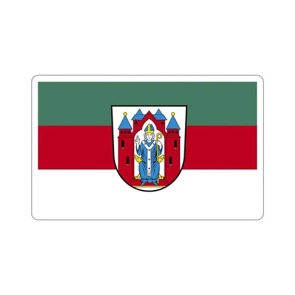 Flag of Aschaffenburg 2 Germany STICKER Vinyl Die-Cut Decal 4 Inch - The Sticker Space