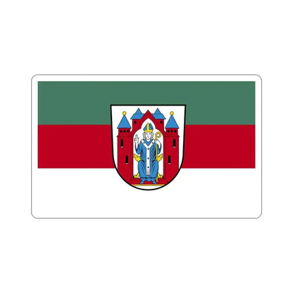 Flag of Aschaffenburg 2 Germany STICKER Vinyl Die-Cut Decal 6 Inch - The Sticker Space