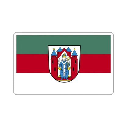 Flag of Aschaffenburg 2 Germany STICKER Vinyl Die-Cut Decal - The Sticker Space