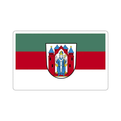 Flag of Aschaffenburg 2 Germany STICKER Vinyl Die-Cut Decal - The Sticker Space