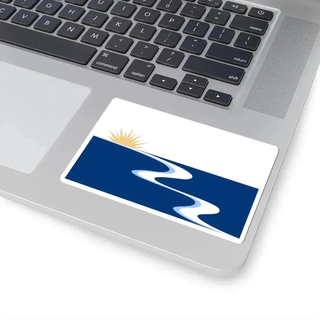 Flag of Ashland Nebraska (United States) STICKER Vinyl Kiss-Cut Decal - The Sticker Space