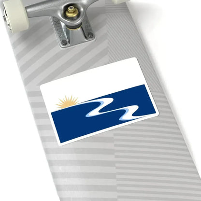 Flag of Ashland Nebraska (United States) STICKER Vinyl Kiss-Cut Decal - The Sticker Space