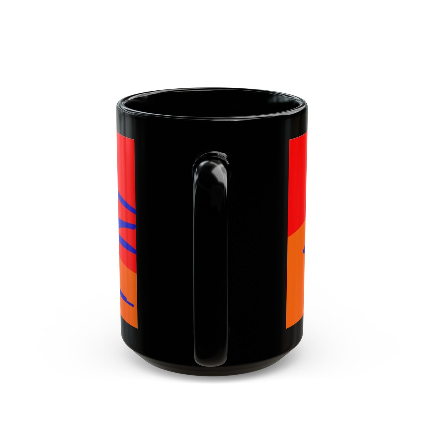 Flag of Ashtarak Armenia - Black Coffee Mug-The Sticker Space