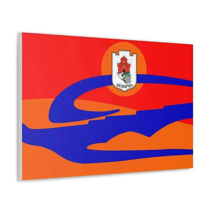 Flag of Ashtarak Armenia - Canvas Wall Art - The Sticker Space