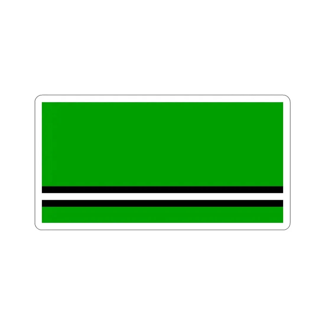 Flag of Asipovičy  Asipovichy Russia STICKER Vinyl Die-Cut Decal 3 Inch - The Sticker Space