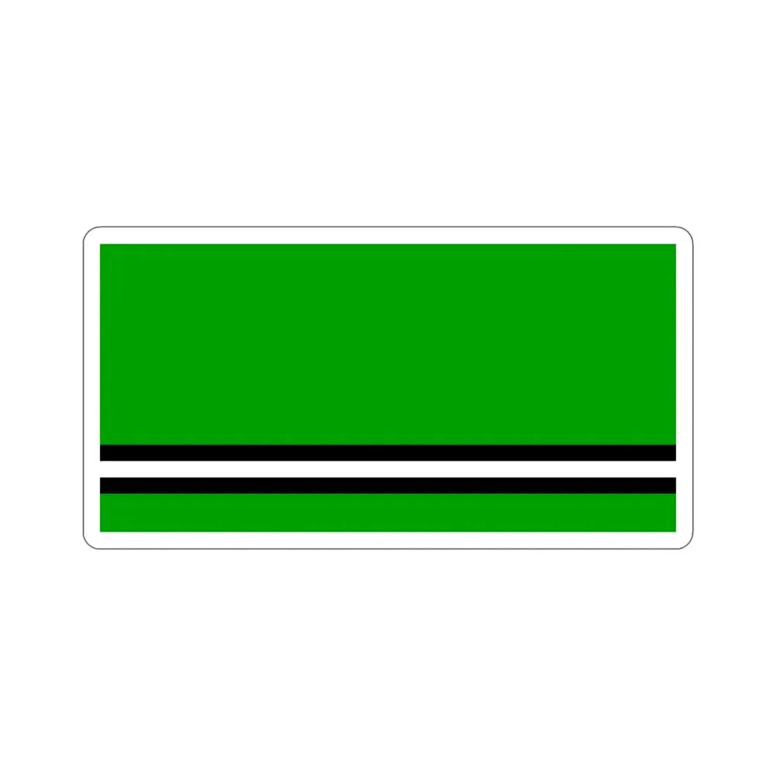 Flag of Asipovičy  Asipovichy Russia STICKER Vinyl Die-Cut Decal 6 Inch - The Sticker Space