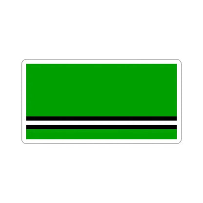 Flag of Asipovičy  Asipovichy Russia STICKER Vinyl Die-Cut Decal - The Sticker Space