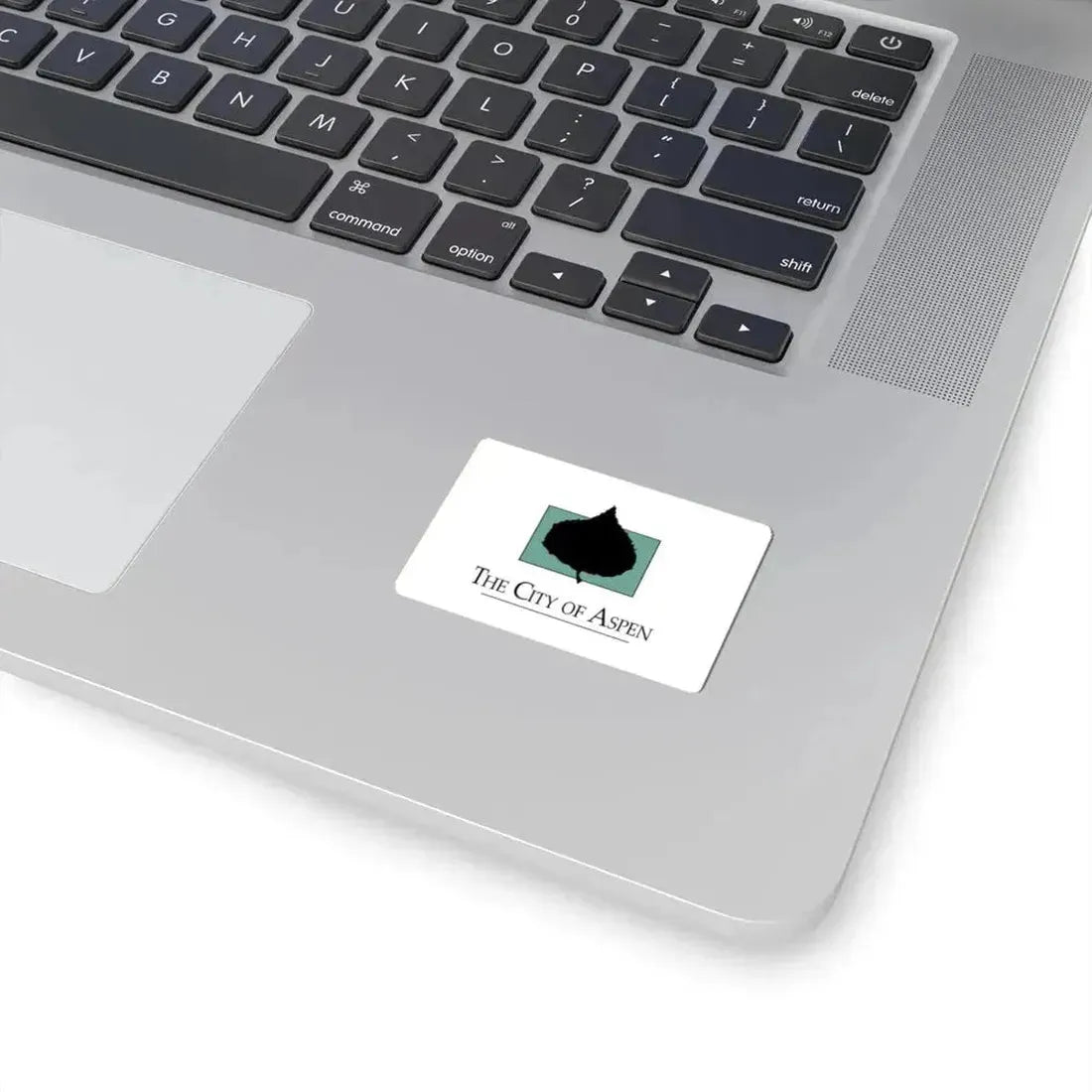 Flag of Aspen Colorado (United States) STICKER Vinyl Kiss-Cut Decal - The Sticker Space