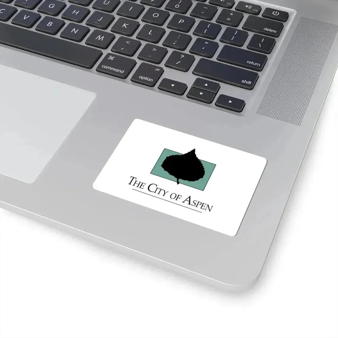 Flag of Aspen Colorado (United States) STICKER Vinyl Kiss-Cut Decal - The Sticker Space