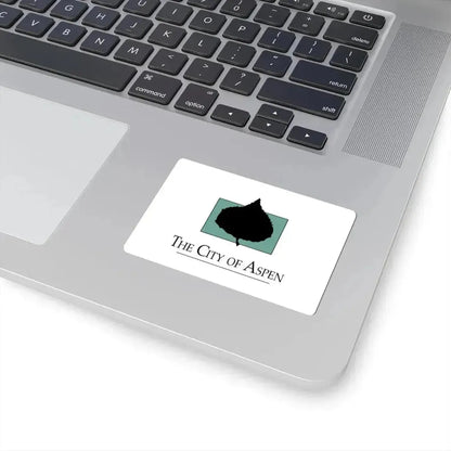 Flag of Aspen Colorado (United States) STICKER Vinyl Kiss-Cut Decal - The Sticker Space