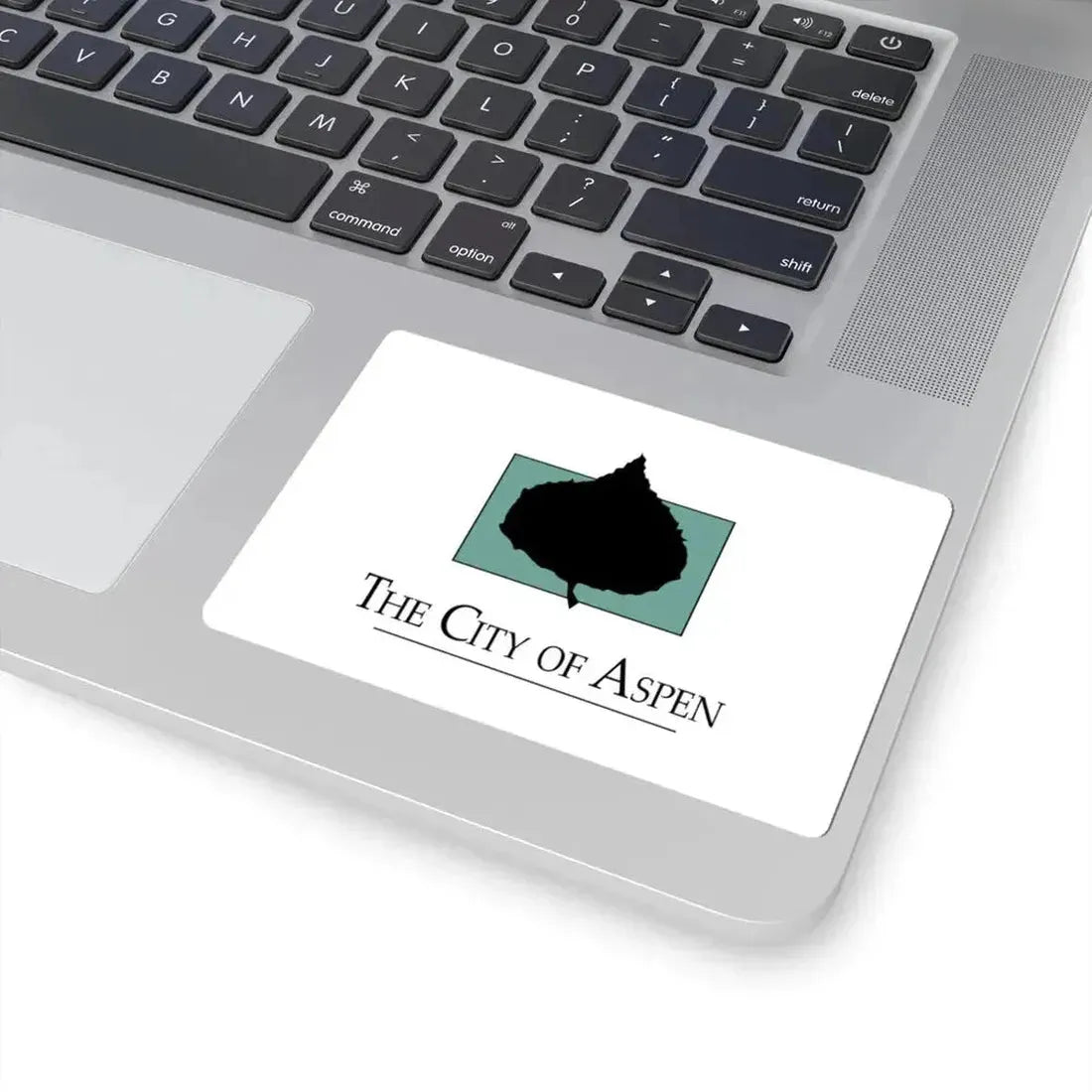 Flag of Aspen Colorado (United States) STICKER Vinyl Kiss-Cut Decal - The Sticker Space