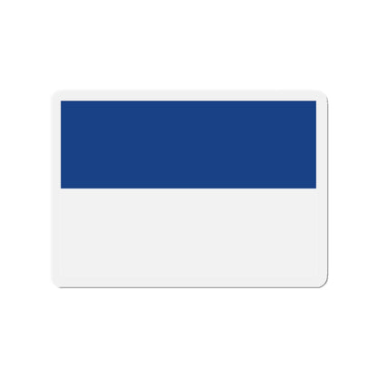 Flag of Assen the capital of the province of Drenthe Netherlands - Die-Cut Magnet-2" x 2"-The Sticker Space