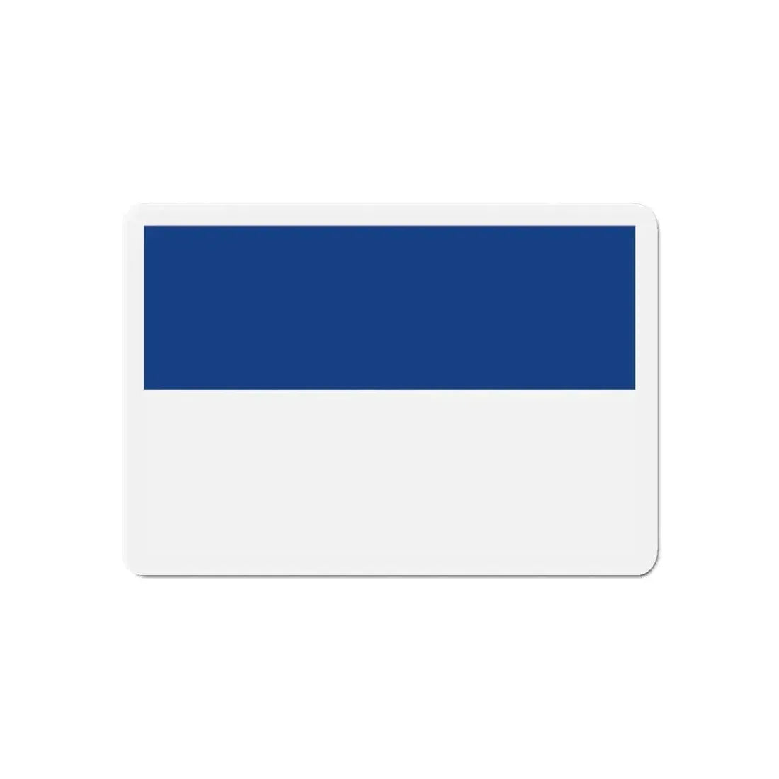 Flag of Assen the capital of the province of Drenthe Netherlands - Refrigerator Magnet - The Sticker Space