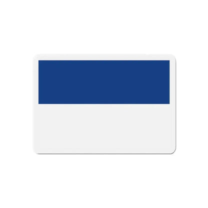 Flag of Assen the capital of the province of Drenthe Netherlands - Refrigerator Magnet - The Sticker Space
