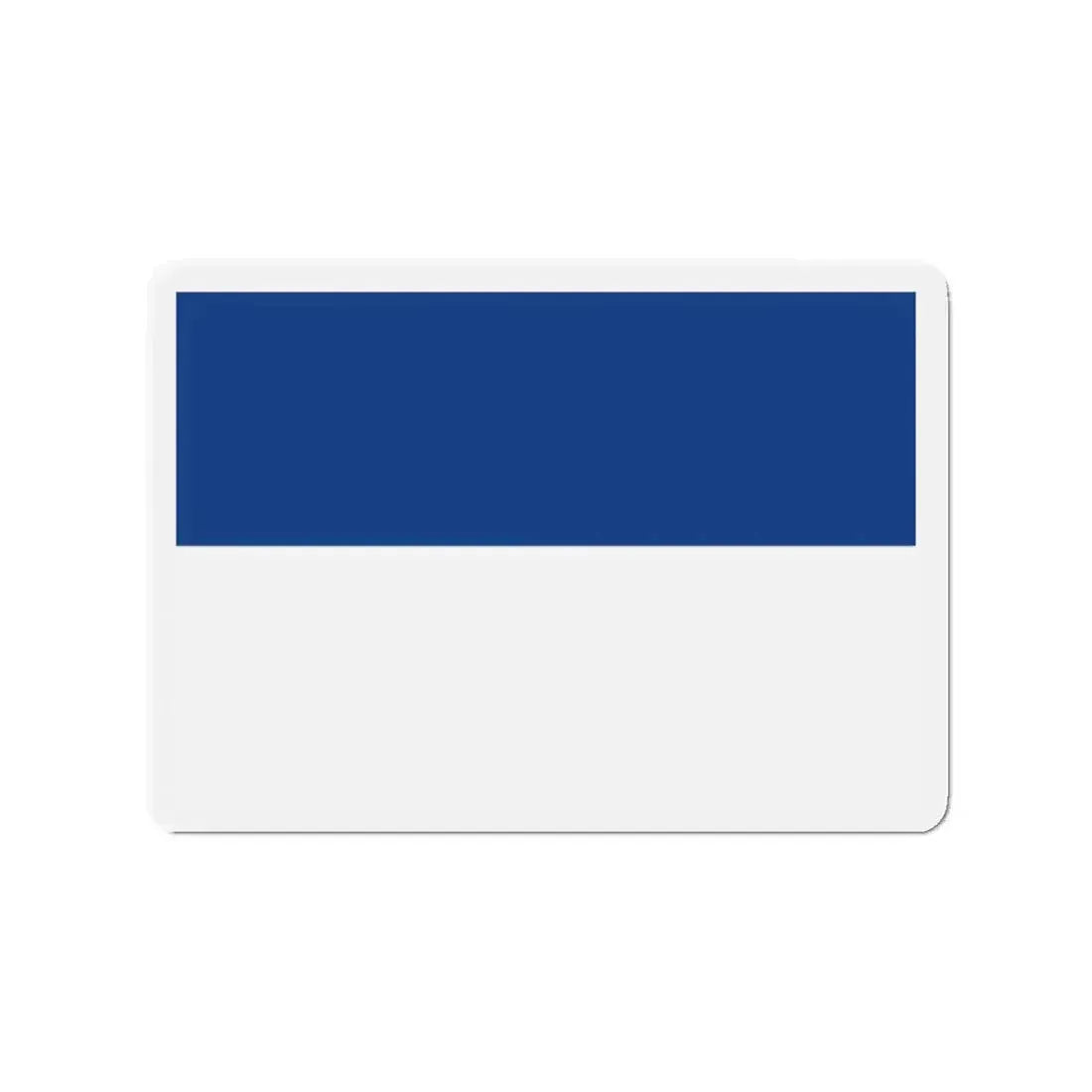 Flag of Assen the capital of the province of Drenthe Netherlands - Refrigerator Magnet - The Sticker Space