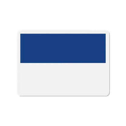 Flag of Assen the capital of the province of Drenthe Netherlands - Refrigerator Magnet - The Sticker Space