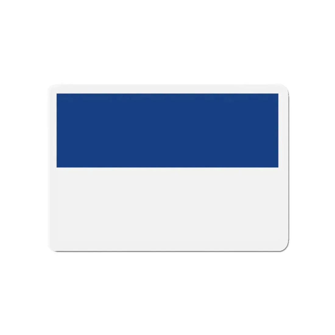 Flag of Assen the capital of the province of Drenthe Netherlands - Refrigerator Magnet - The Sticker Space