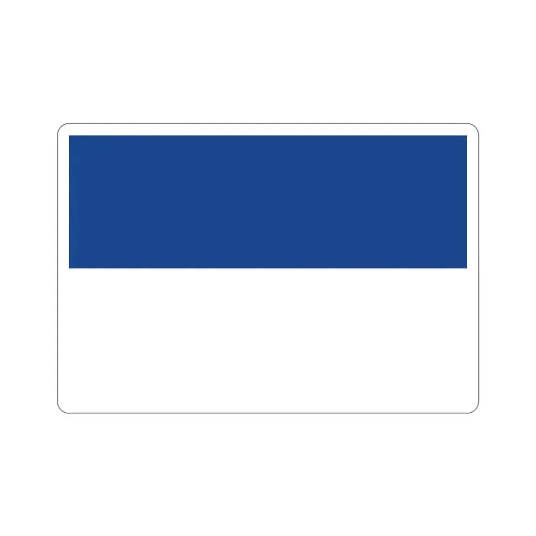 Flag of Assen the capital of the province of Drenthe Netherlands STICKER Vinyl Die-Cut Decal 2 Inch - The Sticker Space