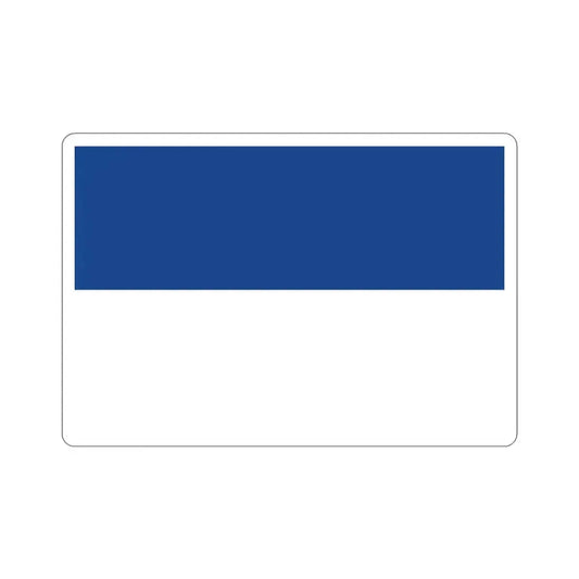 Flag of Assen the capital of the province of Drenthe Netherlands STICKER Vinyl Die-Cut Decal 2 Inch - The Sticker Space