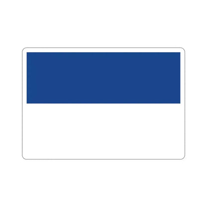 Flag of Assen the capital of the province of Drenthe Netherlands STICKER Vinyl Die-Cut Decal 6 Inch - The Sticker Space