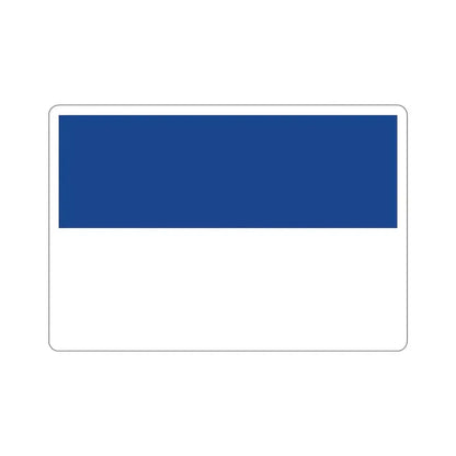 Flag of Assen the capital of the province of Drenthe Netherlands STICKER Vinyl Die-Cut Decal - The Sticker Space