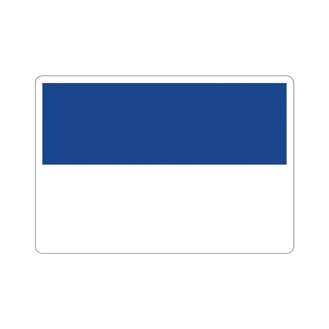 Flag of Assen the capital of the province of Drenthe Netherlands STICKER Vinyl Die-Cut Decal - The Sticker Space