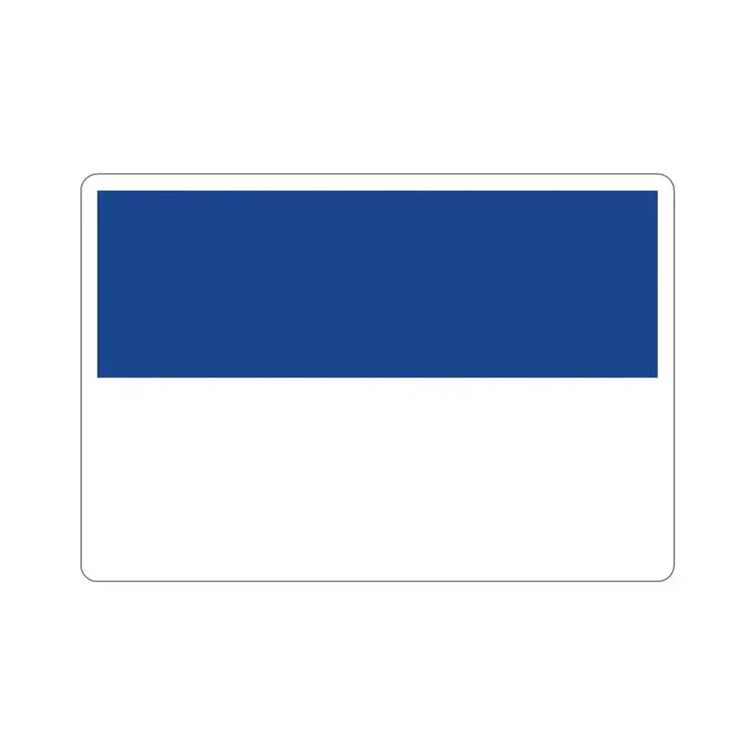 Flag of Assen the capital of the province of Drenthe Netherlands STICKER Vinyl Die-Cut Decal - The Sticker Space