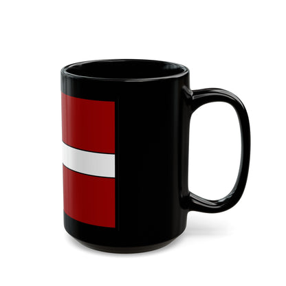 Flag of Asti Italy - Black Coffee Mug-The Sticker Space