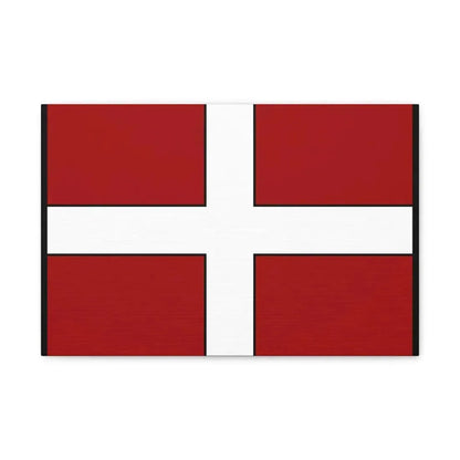 Flag of Asti Italy - Canvas Wall Art - The Sticker Space