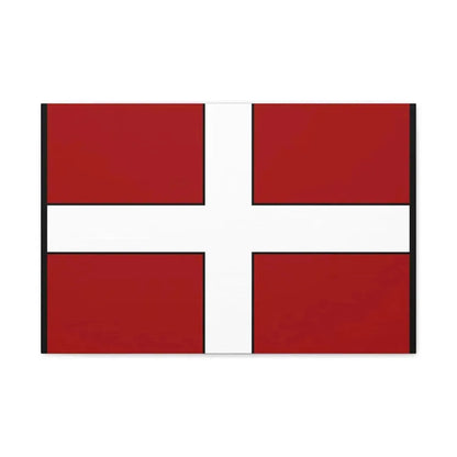 Flag of Asti Italy - Canvas Wall Art - The Sticker Space