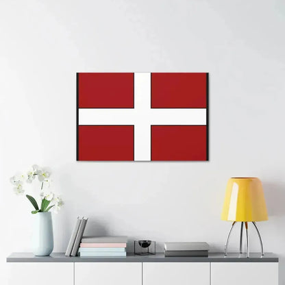 Flag of Asti Italy - Canvas Wall Art - The Sticker Space