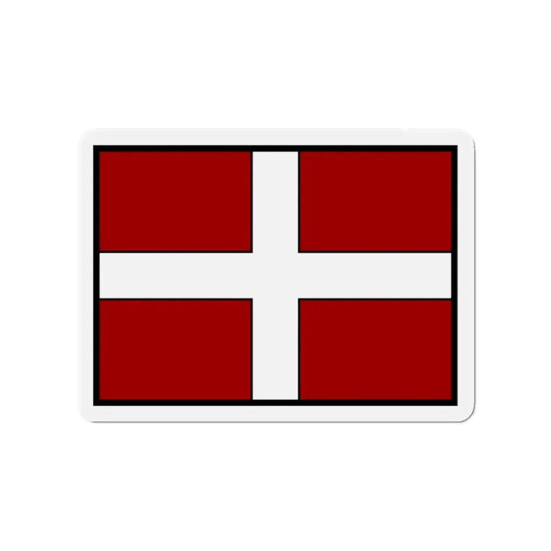 Flag of Asti Italy - Refrigerator Magnet 3 Inch - The Sticker Space