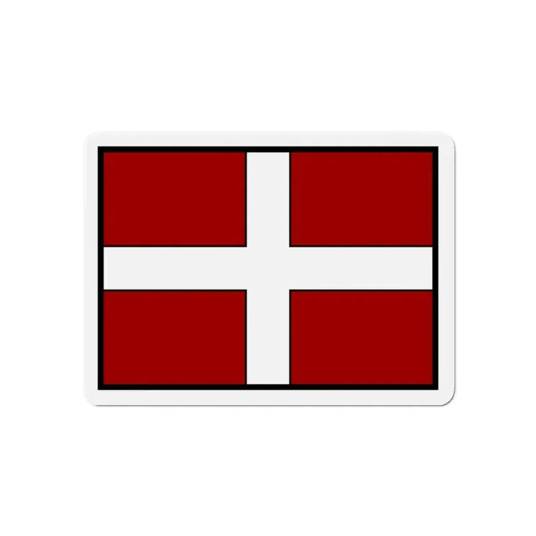 Flag of Asti Italy - Refrigerator Magnet 5 Inch - The Sticker Space