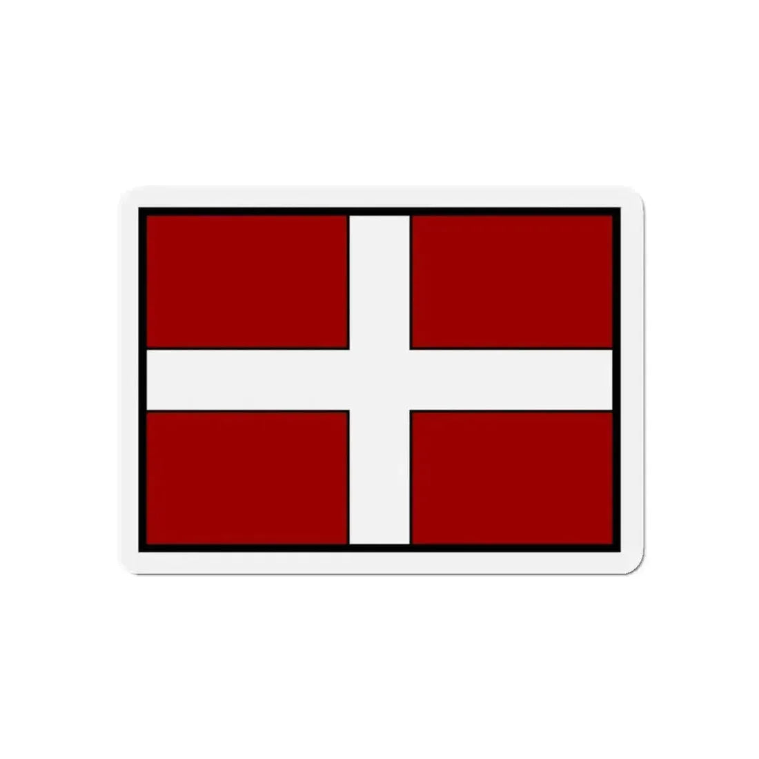 Flag of Asti Italy - Refrigerator Magnet - The Sticker Space