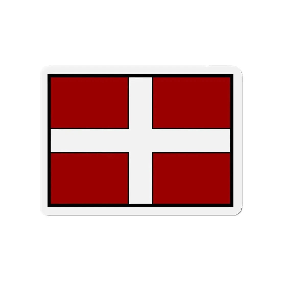 Flag of Asti Italy - Refrigerator Magnet - The Sticker Space