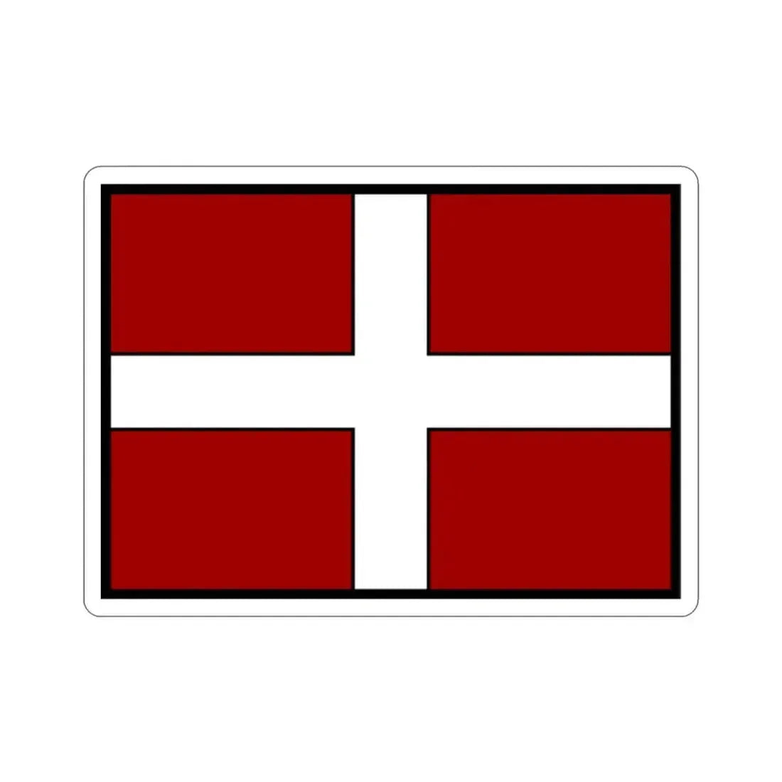 Flag of Asti Italy STICKER Vinyl Die-Cut Decal 2 Inch - The Sticker Space