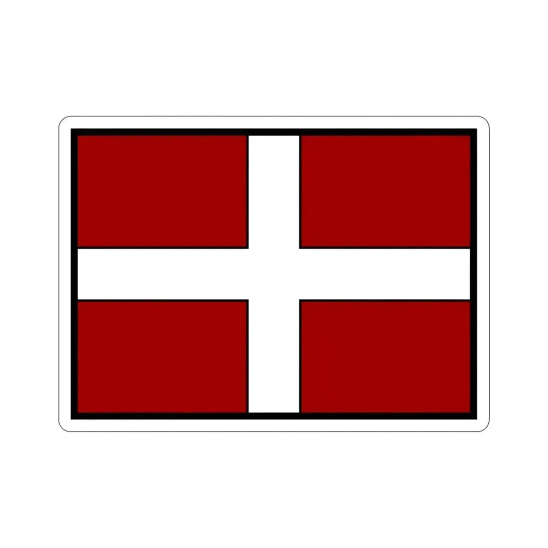 Flag of Asti Italy STICKER Vinyl Die-Cut Decal 3 Inch - The Sticker Space