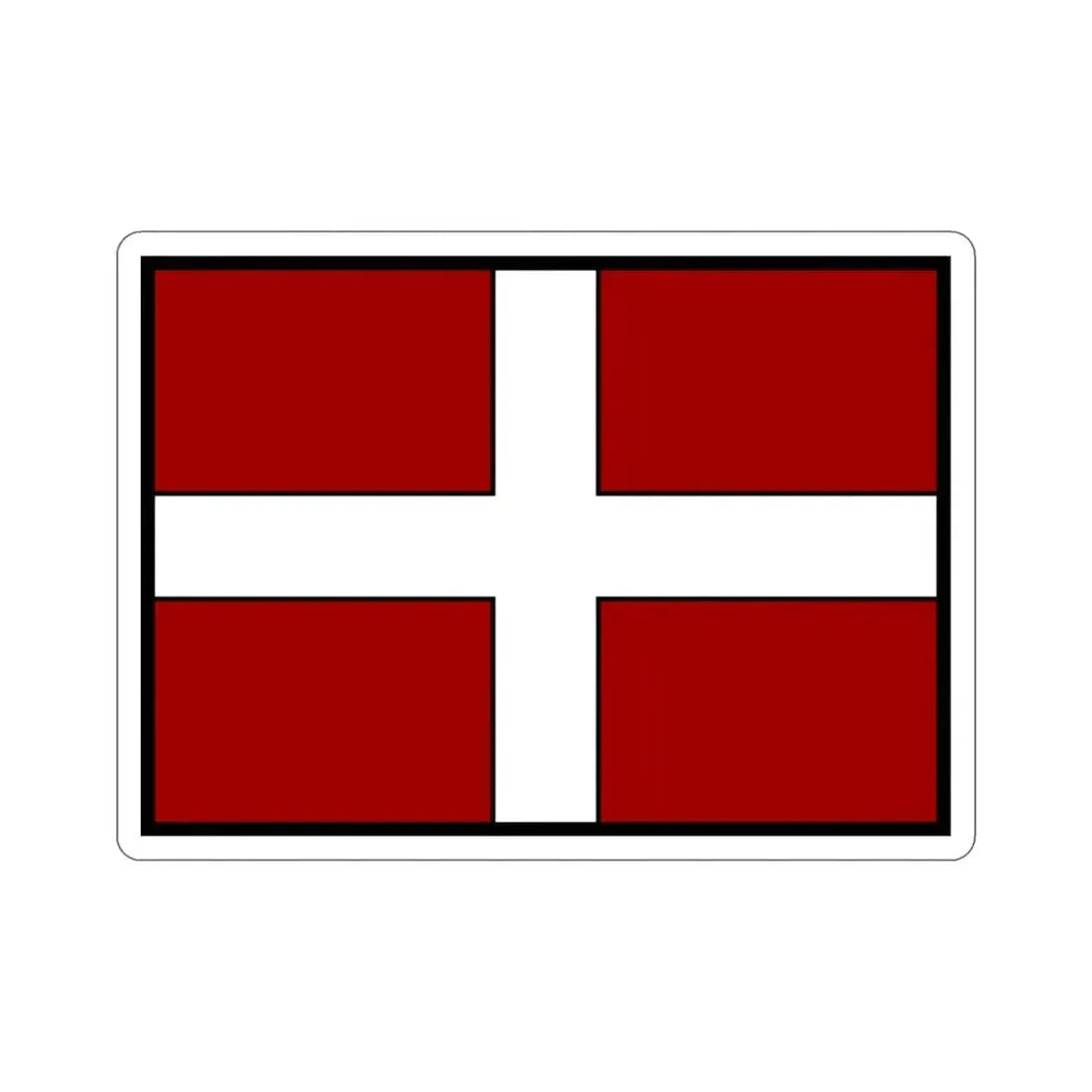 Flag of Asti Italy STICKER Vinyl Die-Cut Decal 3 Inch - The Sticker Space