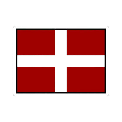 Flag of Asti Italy STICKER Vinyl Die-Cut Decal 4 Inch - The Sticker Space