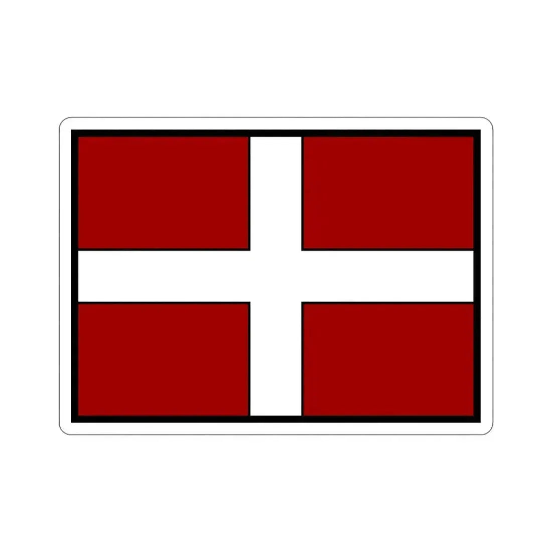 Flag of Asti Italy STICKER Vinyl Die-Cut Decal 5 Inch - The Sticker Space